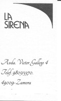 LA SIRENA